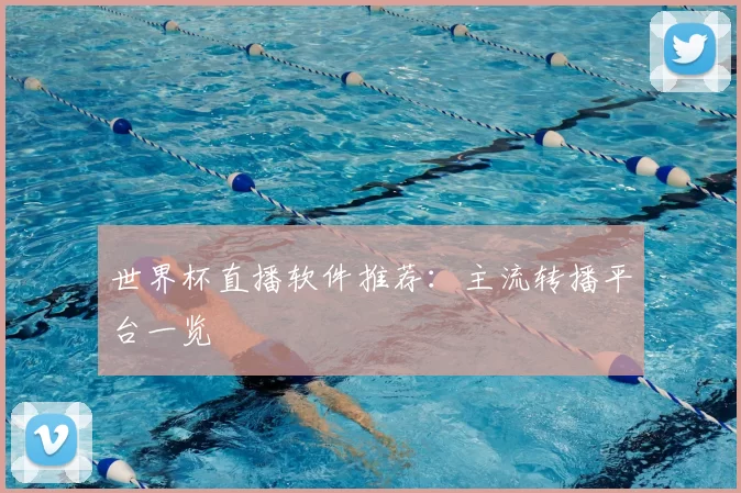 世界杯直播软件推荐：主流转播平台一览